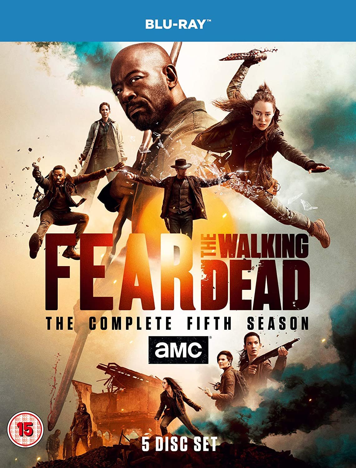 Fear the Walking Dead Season 5 Blu-ray 2019 Region Free: Amazon.co.uk: DVD & Blu-ray